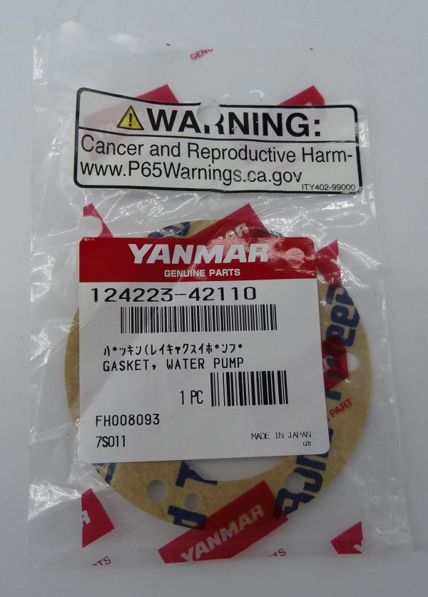 YANMAR GASKET WATER-PUMP 124223-42110