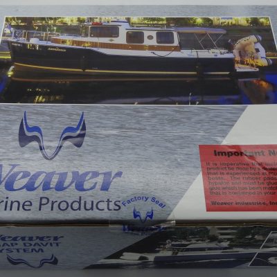 WEAVER SNAP DAVIT KIT FOR INFLATABLE DINGHIES - RBD100