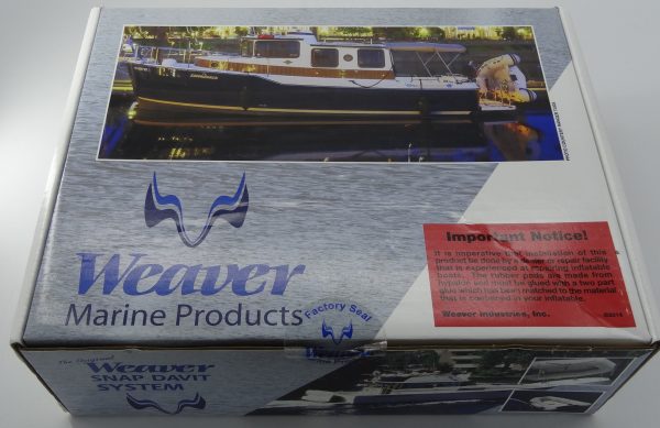 WEAVER SNAP DAVIT KIT FOR INFLATABLE DINGHIES - RBD100