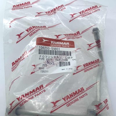 YANMAR PIPE ASSY INJECTION 106200-59801