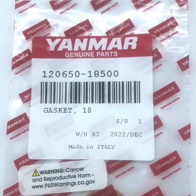 YANMAR GASKET 120650-18500