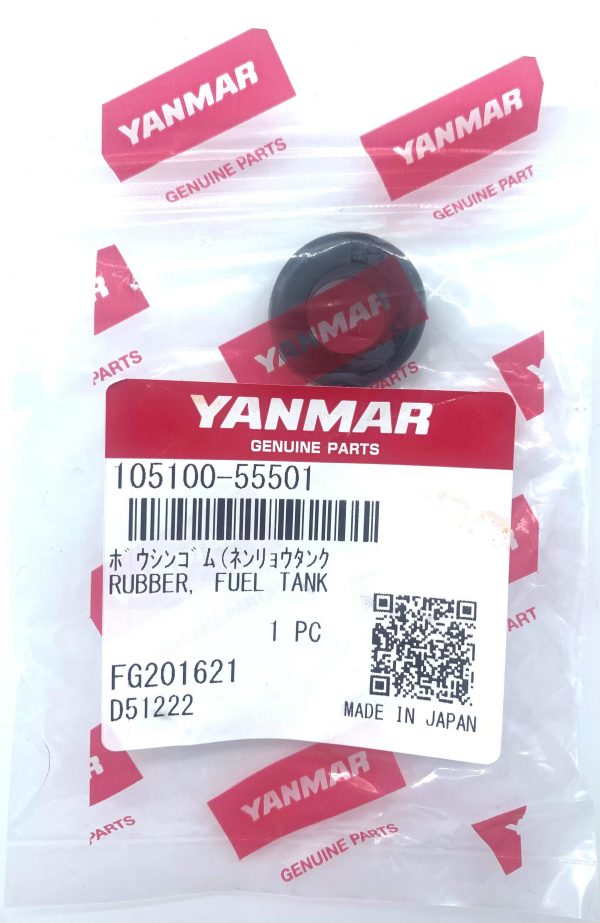 YANMAR RUBBER GROMMET FUEL TANK 105100-55501