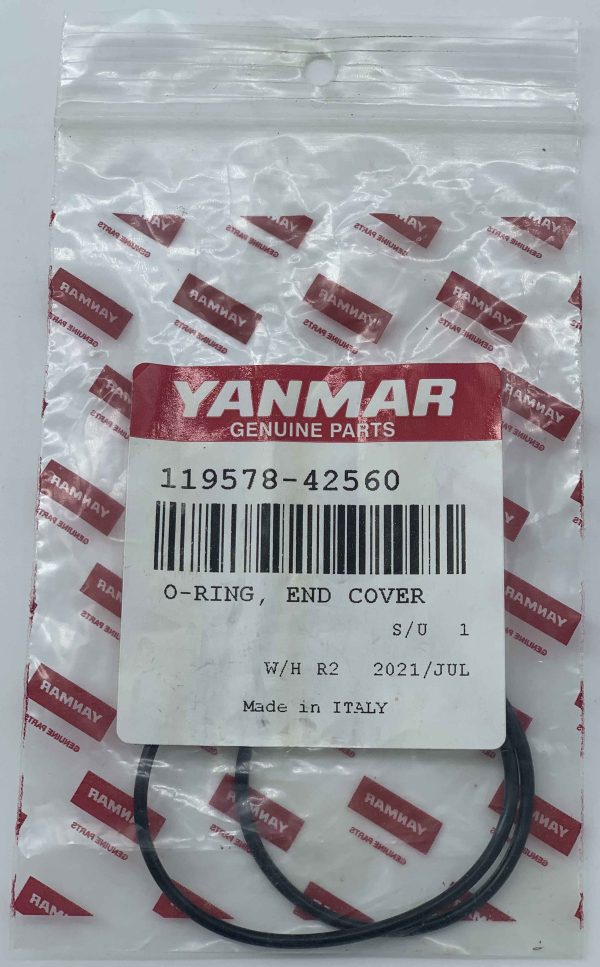 YANMAR ORING END COVER 6LY3 119578-42560