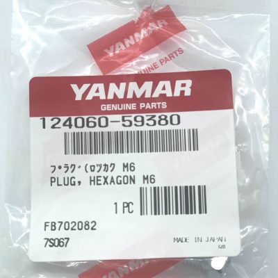 YANMAR PLUG HEXAGON M6 124060-59380