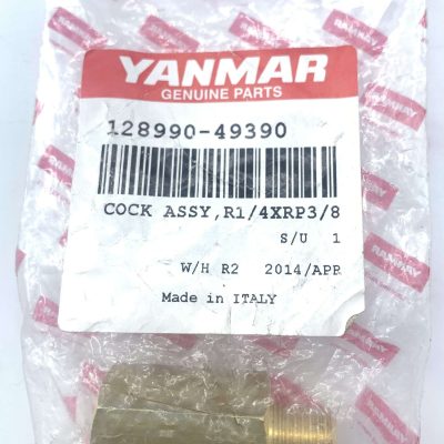 YANMAR COCK ASSEMBLY R1/4XRP3/8 128990-49390