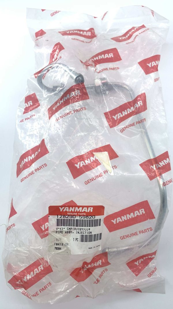 YANMAR PIPE ASSY INJECTION 128290-59820