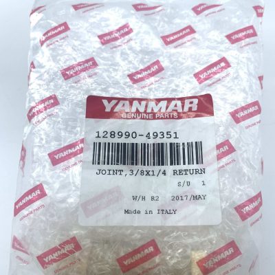 YANMAR JOINT 38×14 RETURN 128990-49351