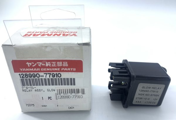 YANMAR RELAY ASSY GLOW 128990-77910