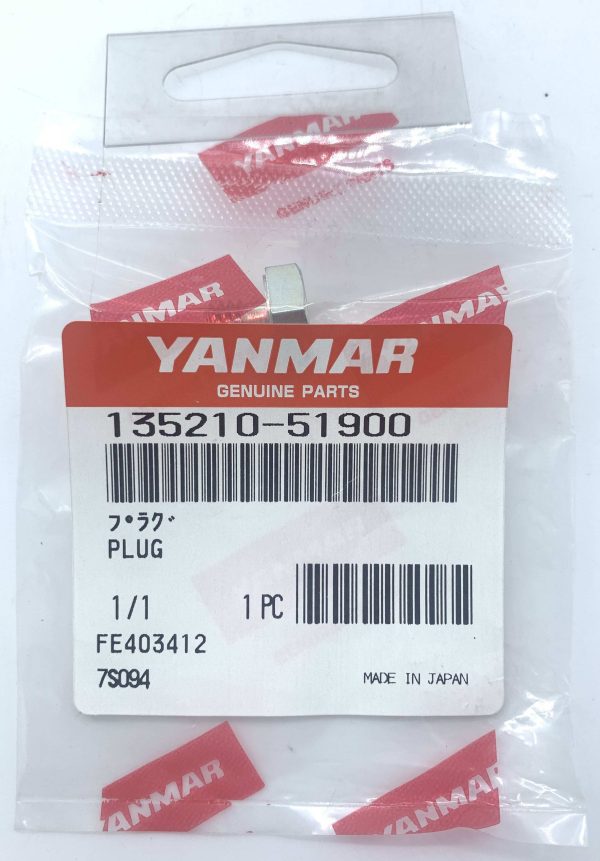 YANMAR PLUG 135210-51900