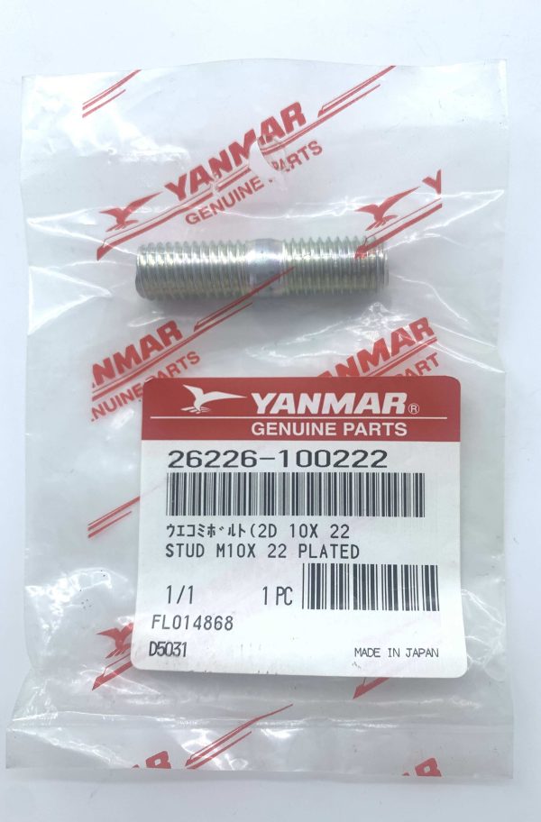 YANMAR STUD M10X22 26226-100222