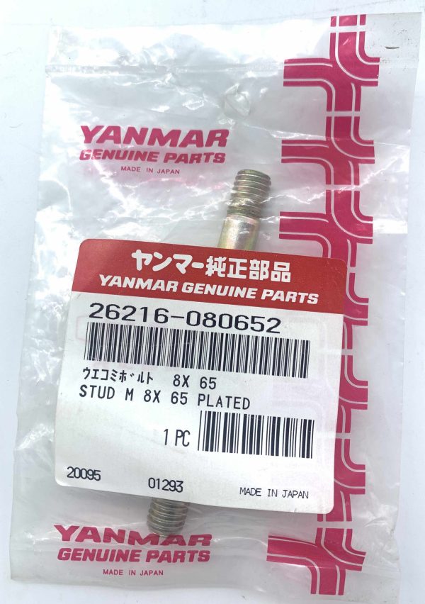 YANMAR STUD M8X65 26216-080652