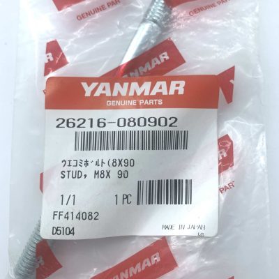 YANMAR STUD M8X90 PLATED 26216-080902