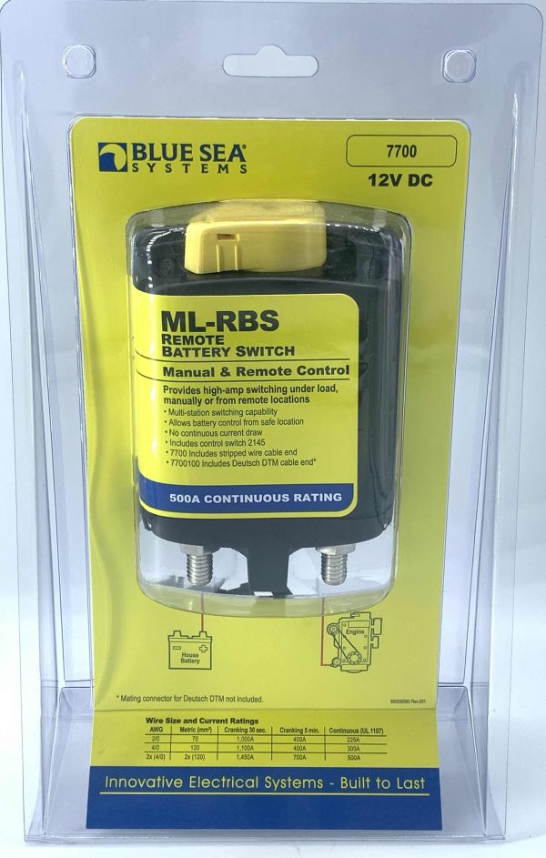 BLUE SEA ML-RBS REMOTE BATTERY SWITCH 7700