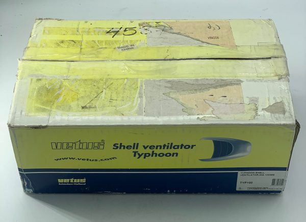 VETUS TYP100 TYPHOON SHELL VENTILATOR DIA 100MM